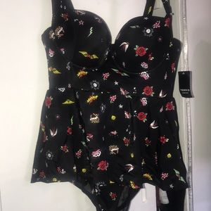 Torrid One Piece bathing suit